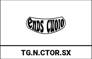 Ends Cuoio / エンズクオイオ バッグ Tango（タンゴ） 左側 - ブラックレザー - ゴールドステッチ | TG.N.CTOR.SX
