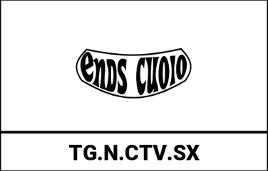 Ends Cuoio / エンズクオイオ バッグ Tango（タンゴ） 左側 - ブラックレザー - グリーンステッチ | TG.N.CTV.SX