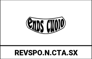 Ends Cuoio / エンズクオイオ バッグ Rev Sporty（Revスポーティー） 左側 - ブラックレザー - オレンジステッチ | REVSPO.N.CTA.SX