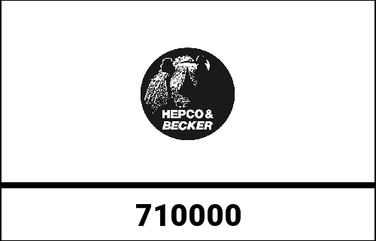 Hepco & Becker / ヘプコ&ベッカー Logo 50mm self-adhesive for different Hepco & Becker / ヘプコ&ベッカー cases | 710000