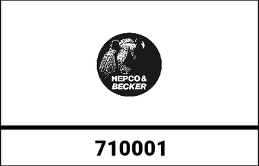 Hepco & Becker / ヘプコ&ベッカー Logo self-adhesive 60mm for Hepco & Becker / ヘプコ&ベッカー Junior sidecases and Junior topcase 55 | 710001