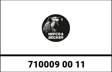 Hepco & Becker / ヘプコ&ベッカー Painted panel black for Hepco & Becker / ヘプコ&ベッカー Journey 42 sidecase and topcase | 710009 00 11