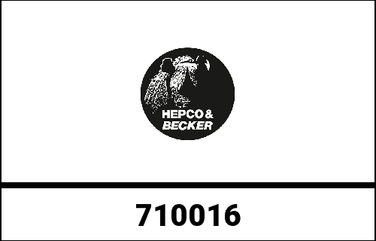 Hepco & Becker / ヘプコ&ベッカー Wire lid holder incl. Rivets for Hepco & Becker / ヘプコ&ベッカー sidecases/topcases Journey 30/40/42/50/52/Orbit/Junior Topcase 40/55 | 710016