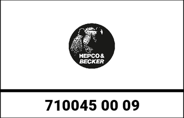 Hepco & Becker / ヘプコ&ベッカー Painted panel silver for Hepco & Becker / ヘプコ&ベッカー Junior sidecases 30 or 40 right side | 710045 00 09