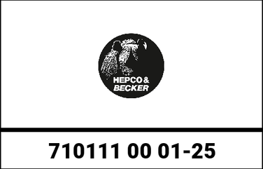 Hepco & Becker / ヘプコ&ベッカー Fixing lock for Junior or Journey side case - black | 710111 00 01-25