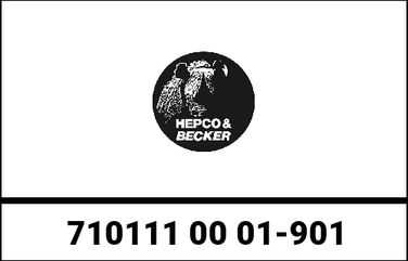 Hepco & Becker / ヘプコ&ベッカー Fixing lock for Junior or Journey side case - black | 710111 00 01-901