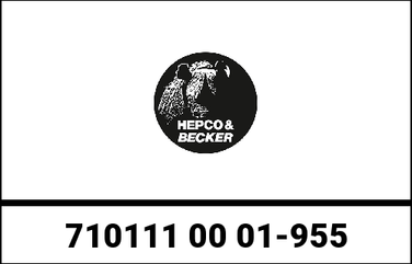 Hepco & Becker / ヘプコ&ベッカー Fixing lock for Junior or Journey side case - black | 710111 00 01-955