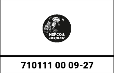 Hepco & Becker / ヘプコ&ベッカー Fixing lock for GOBI side case - silver | 710111 00 09-27