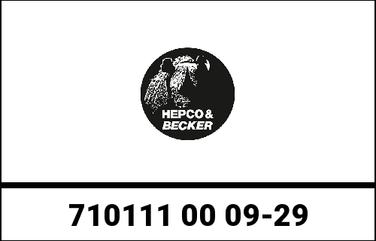 Hepco & Becker / ヘプコ&ベッカー Fixing lock for GOBI side case - silver | 710111 00 09-29