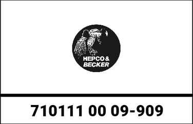 Hepco & Becker / ヘプコ&ベッカー Fixing lock for GOBI side case - silver | 710111 00 09-909