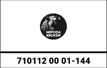 Hepco & Becker / ヘプコ&ベッカー Fixing lock for Hepco & Becker / ヘプコ&ベッカー top cases - black | 710112 00 01-144