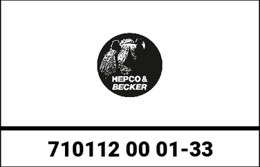 Hepco & Becker / ヘプコ&ベッカー Fixing lock for Hepco & Becker / ヘプコ&ベッカー top cases - black | 710112 00 01-33