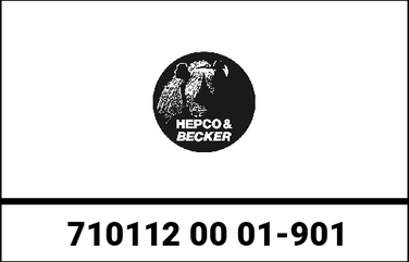 Hepco & Becker / ヘプコ&ベッカー Fixing lock for Hepco & Becker / ヘプコ&ベッカー top cases - black | 710112 00 01-901