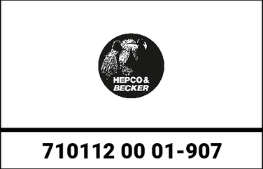 Hepco & Becker / ヘプコ&ベッカー Fixing lock for Hepco & Becker / ヘプコ&ベッカー top cases - black | 710112 00 01-907