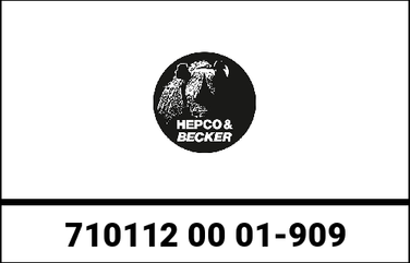 Hepco & Becker / ヘプコ&ベッカー Fixing lock for Hepco & Becker / ヘプコ&ベッカー top cases - black | 710112 00 01-909