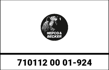 Hepco & Becker / ヘプコ&ベッカー Fixing lock for Hepco & Becker / ヘプコ&ベッカー top cases - black | 710112 00 01-924