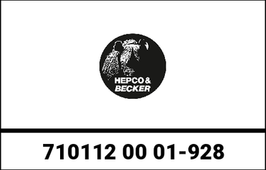 Hepco & Becker / ヘプコ&ベッカー Fixing lock for Hepco & Becker / ヘプコ&ベッカー top cases - black | 710112 00 01-928