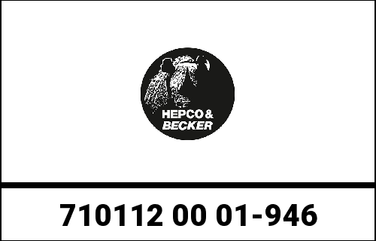 Hepco & Becker / ヘプコ&ベッカー Fixing lock for Hepco & Becker / ヘプコ&ベッカー top cases - black | 710112 00 01-946