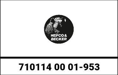 Hepco & Becker / ヘプコ&ベッカー Lid lock - black キー番号：953 | 710114 00 01-953