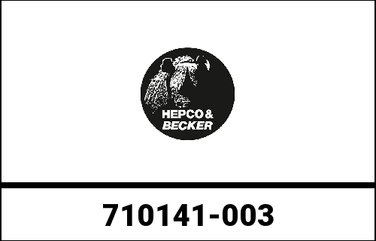 Hepco & Becker / ヘプコ&ベッカー Lid lock-cylinder incl. Lock counter part for Hepco & Becker / ヘプコ&ベッカー leather bags Buffalo and Ivory | 710141-003