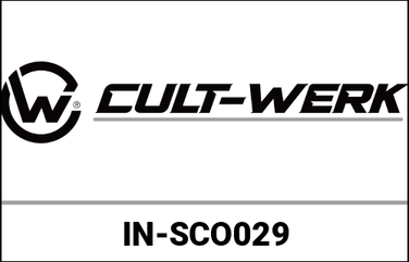 CULT-WERK / カルト・ベルグ Indicator holder front (angled) | IN-SCO029