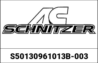 AC Schnitzer / ACシュニッツァー Crash Pad Cardan Aluminium Nylon black K 1200 R Sport | S50130961013B-003