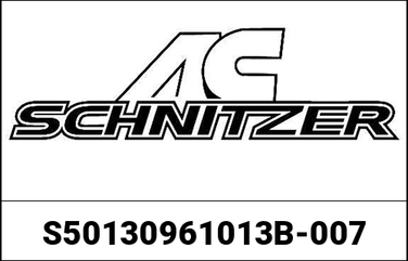 AC Schnitzer / ACシュニッツァー Crash Pad Cardan Aluminium Nylon black K 1300 S | S50130961013B-007