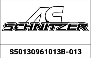 AC Schnitzer / ACシュニッツァー Cardan crash pad aluminium nylon black R 1250 GS | S50130961013B-013