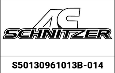 AC Schnitzer / ACシュニッツァー Cardan crash pad aluminium nylon black R 1250 R | S50130961013B-014