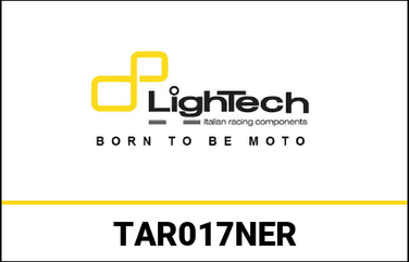 LighTech / ライテック License plate support with retroreflector and indicators brackets included (For Spain), Color: Black | TAR017NER