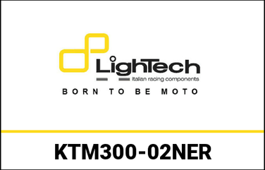 LighTech / ライテック Aluminium Handlebar Balancers "300 Series", Color: Matt Black | KTM300-02NER