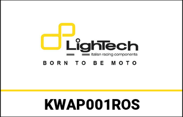 LighTech / ライテック Pair of Alluminium insert for Wheel Axle Sliders, Color: Red | KWAP001ROS