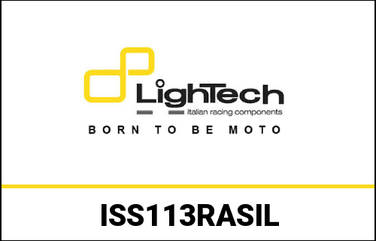 LighTech / ライテック Aluminum Brake Lever Guard - Axle Base 132 mm / Anodized Guard end, Color: Silver | ISS113RASIL