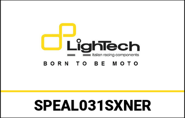 LighTech / ライテック Aluminum Mirror (Left Side), Color: Matt Black | SPEAL031SXNER