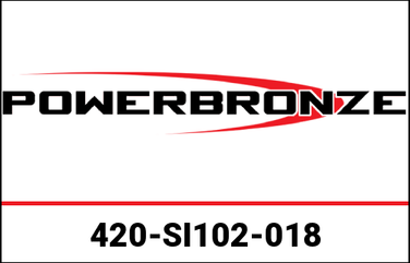 Powerbronze / パワーブロンズ Flip for SINNIS TERRAIN 125 17-23 (375 MM HIGH)/FROSTED SAPPHIRE BLUE | 420-SI102-018