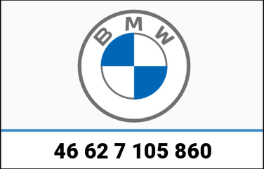 BMW Genuine Trim, case carrier, right | 46627105860 / 46 62 7 105 860