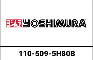 YOSHIMURA / ヨシムラ JMCA approved スリップオン Tri-Oval Dual Exit GSX1300R 08- (STB) - チタン ブルー カバー | 110-509-5H80B