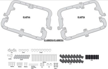 GIVI / ジビ Monokey® サイドケース用アダプター BMW R 1250 GS Adventure (19-23) | PL5112B