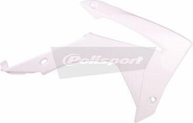 POLISPORT RADIATOR COVER CRF250 14-17/450 13-16 WHITE | 8417100002