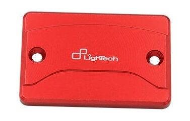 LighTech / ライテック Clutch/Brake Pump Reservoir Cover, Color: Red | FBC02ROS