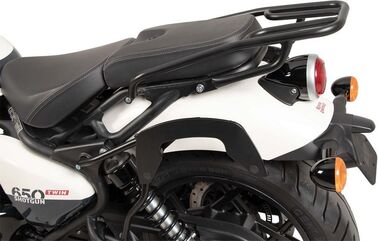 Hepco & Becker リアキャリアチューブタイプ ブラック Royal Enfield Shotgun 650 (2024-) | 6587666 01 01