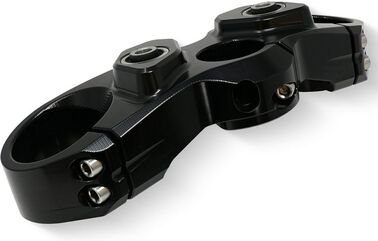 CNC Racing / シーエヌシーレーシング Triple clamps Ducati Monster - Top yoke, Black | PST11B