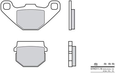 BREMBO / ブレンボ ブレーキパッド 07HO1118 オーガニック | 07HO1118