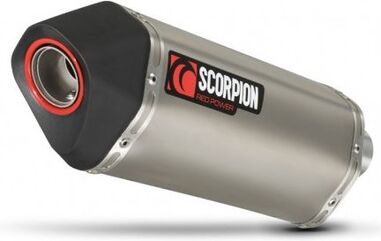 Scorpion / スコーピオンエキゾースト Serket スリップオン チタンスリーブ eマーク Kawasaki Z1000 2007 - 2009 | RKA79TEO