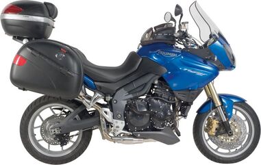 GIVI / ジビ Windscreen for Triumph Tiger 1050 07-12, Tiger 1050 Sport color clear, dim. HxW 50,5x49,3 cm, 12,5 cm higher than oe, fits oe headlight fairing | D225ST