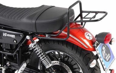 Hepco & Becker トップケースキャリアチューブタイプブラックロングシート用 Moto Guzzi V9 Bobber/Special Edition (2021-) (long seat) | 654559 01 01