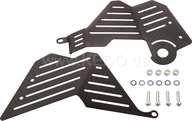 Kedo T7 Aluminum Side Cover Set left + right, closing the gap between visually engine and fairing left and right, including mounting material. | 31071