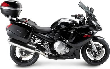 GIVI / ジビ Windscreen for Suzuki GSX 650F 08-14, GSX 1250F 10-16 color light smoke, dim. HxW 45x38,5 cm, 10 cm higher than oe, fits oe headlight fairing | D270S