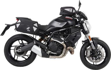 ヘプコ＆ベッカー C-Bow シーボウ サイドキャリア ブラック Ducati Monster 797 / 2017 | 6307551 00 01