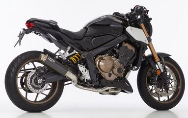 SHARK / シャークマフラー SRC 4 complete exhaust system (4-1) super short, Round | 845021